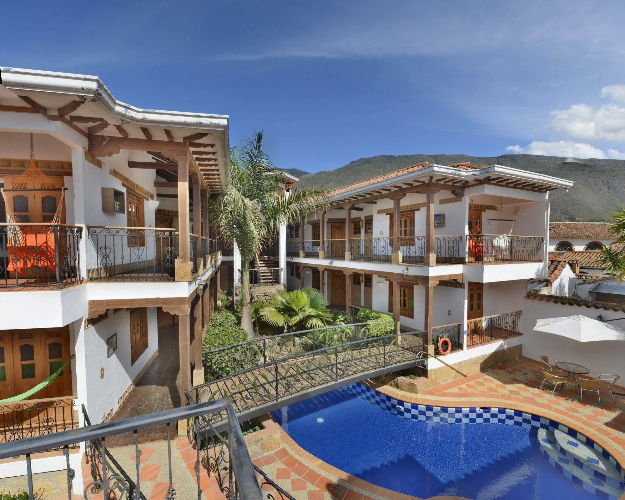 Hotel Boutique Villa Roma Villa de Leyva Esterno foto