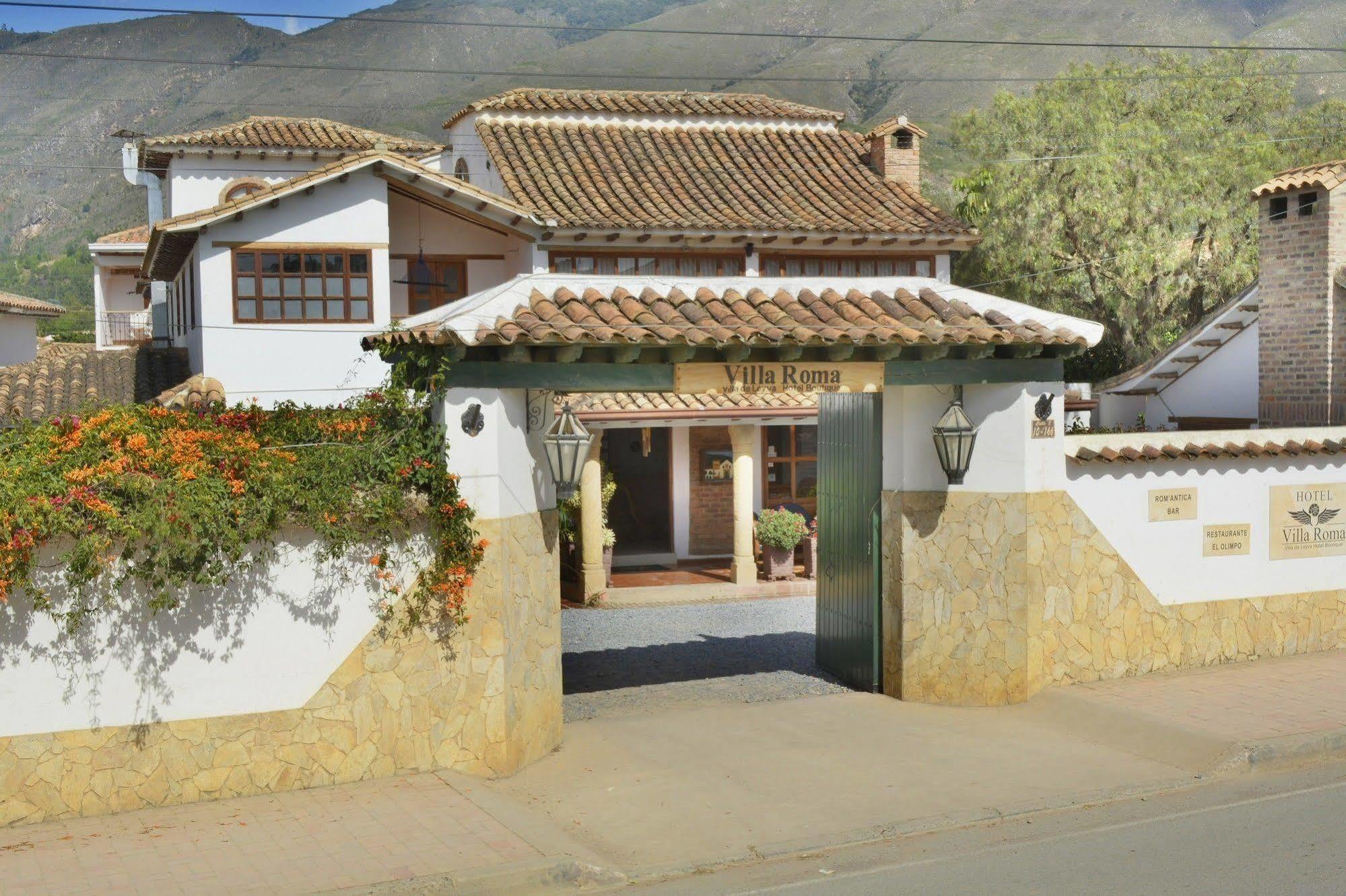 Hotel Boutique Villa Roma Villa de Leyva Esterno foto