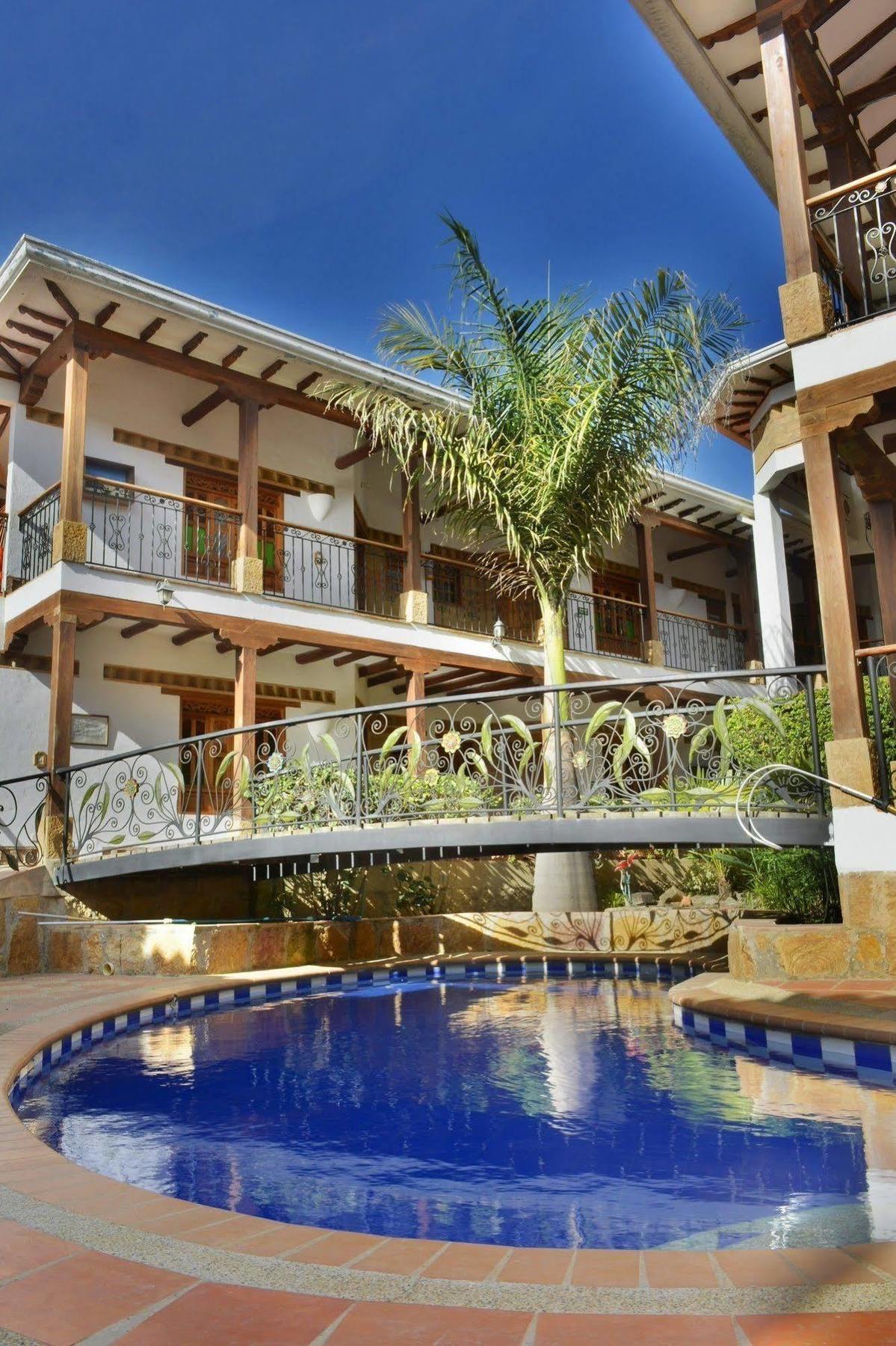 Hotel Boutique Villa Roma Villa de Leyva Esterno foto