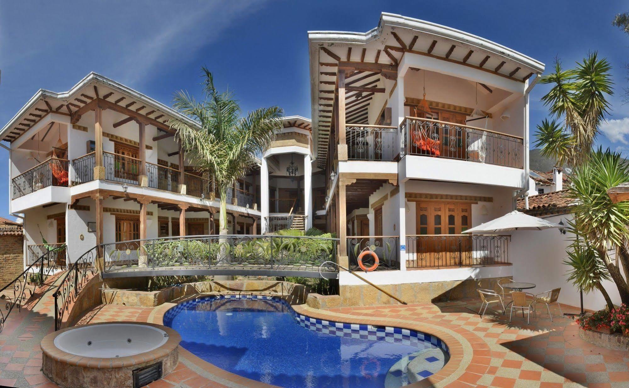 Hotel Boutique Villa Roma Villa de Leyva Esterno foto