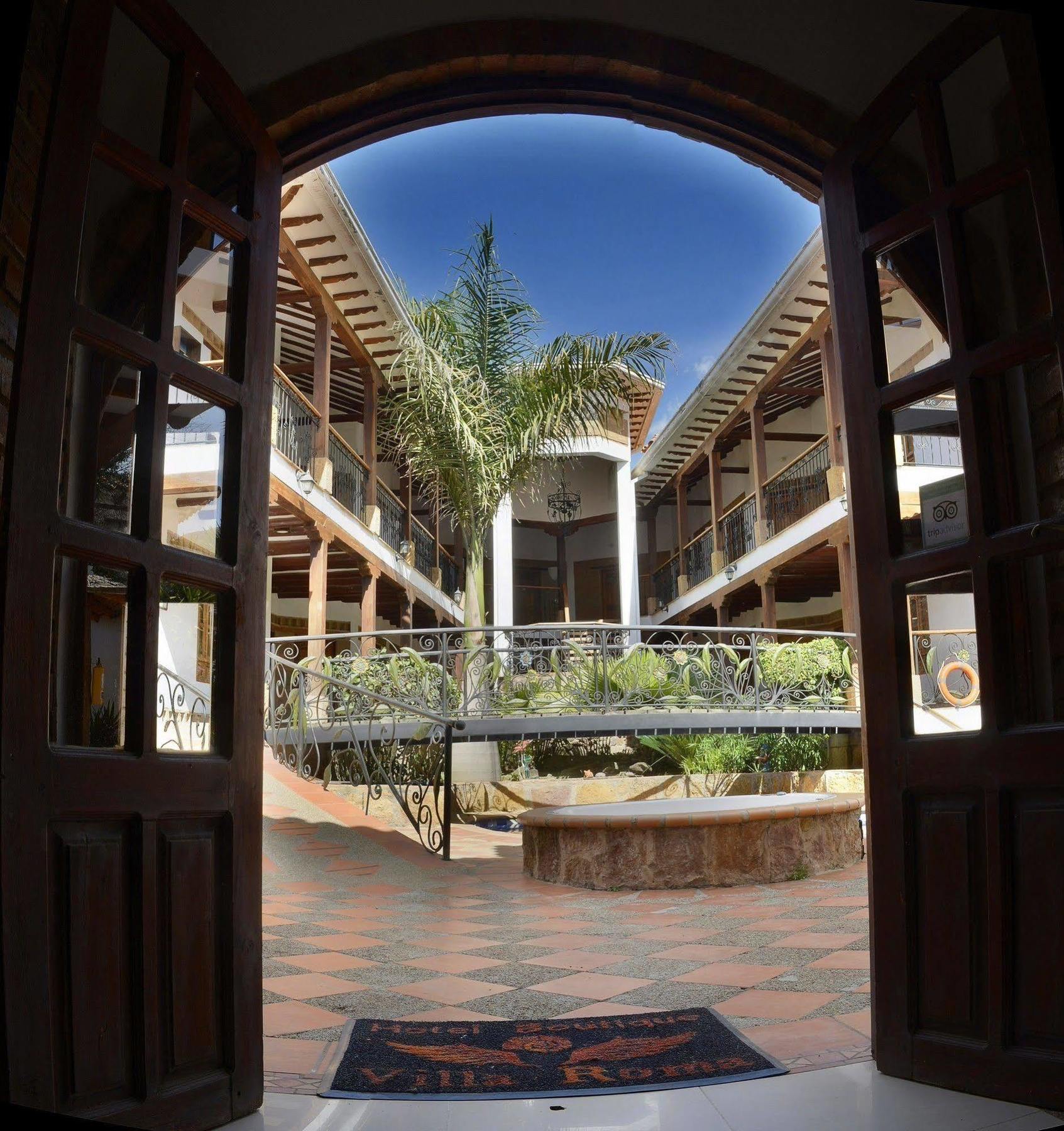 Hotel Boutique Villa Roma Villa de Leyva Esterno foto